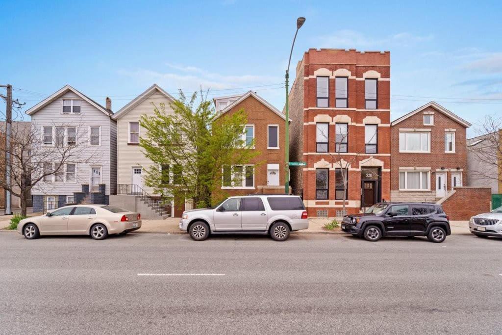 Cozy, Top-Floor 3Br Loft With Balcony In West Town Chicago Luaran gambar